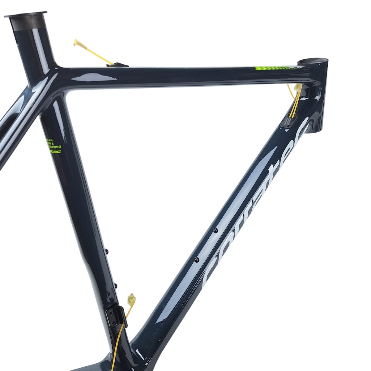 Corratec Rennrad Rahmen Felgenbremsen Carbon CCT Team blau (Größe 54 cm/M) - RAAAD.de