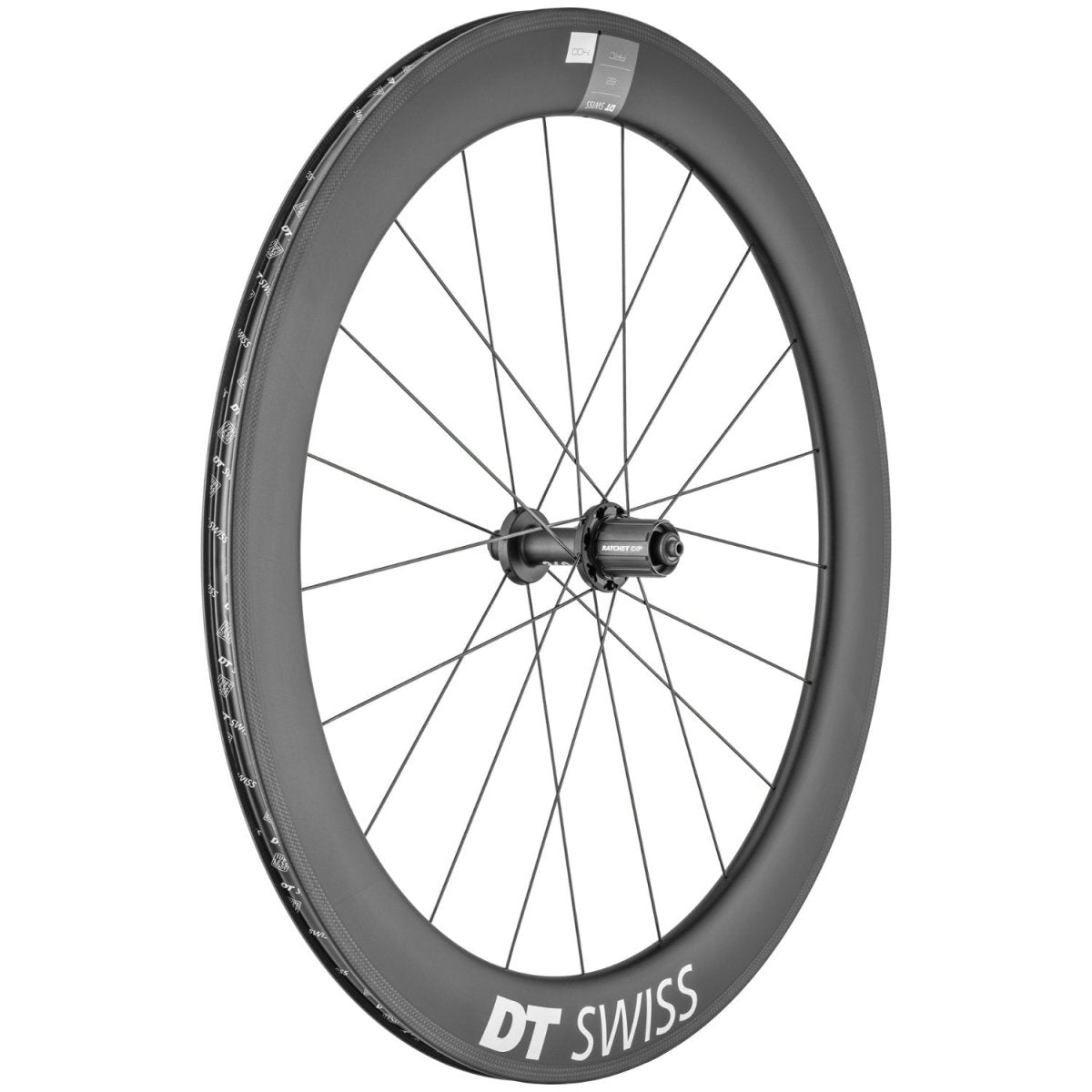 DT Swiss ARC 1400 DICUT 62 Hinterrad Carbon Felgenbremsen - RAAAD.de