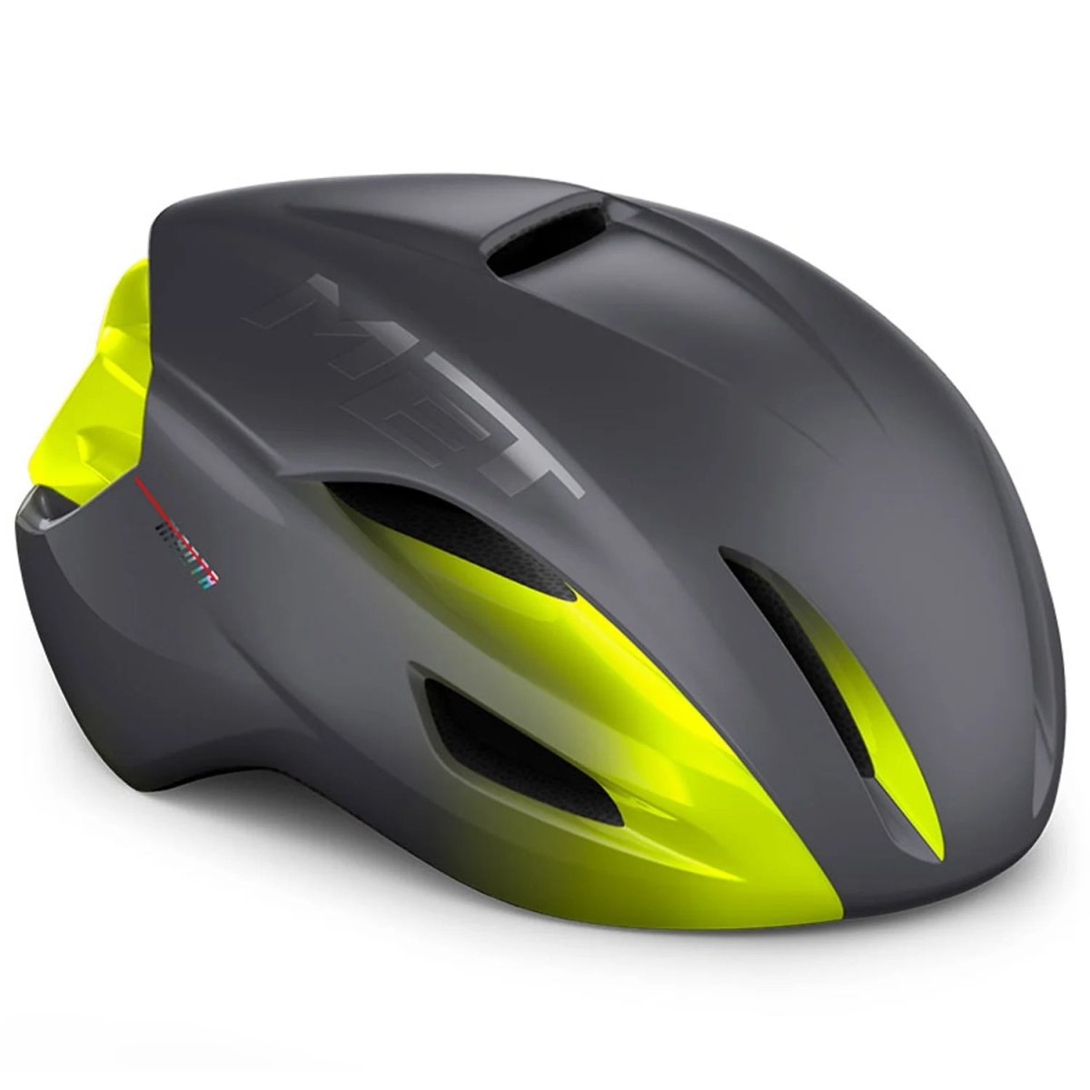 MET MANTA MIPS Helm Rennrad grau/gelb - RAAAD.de