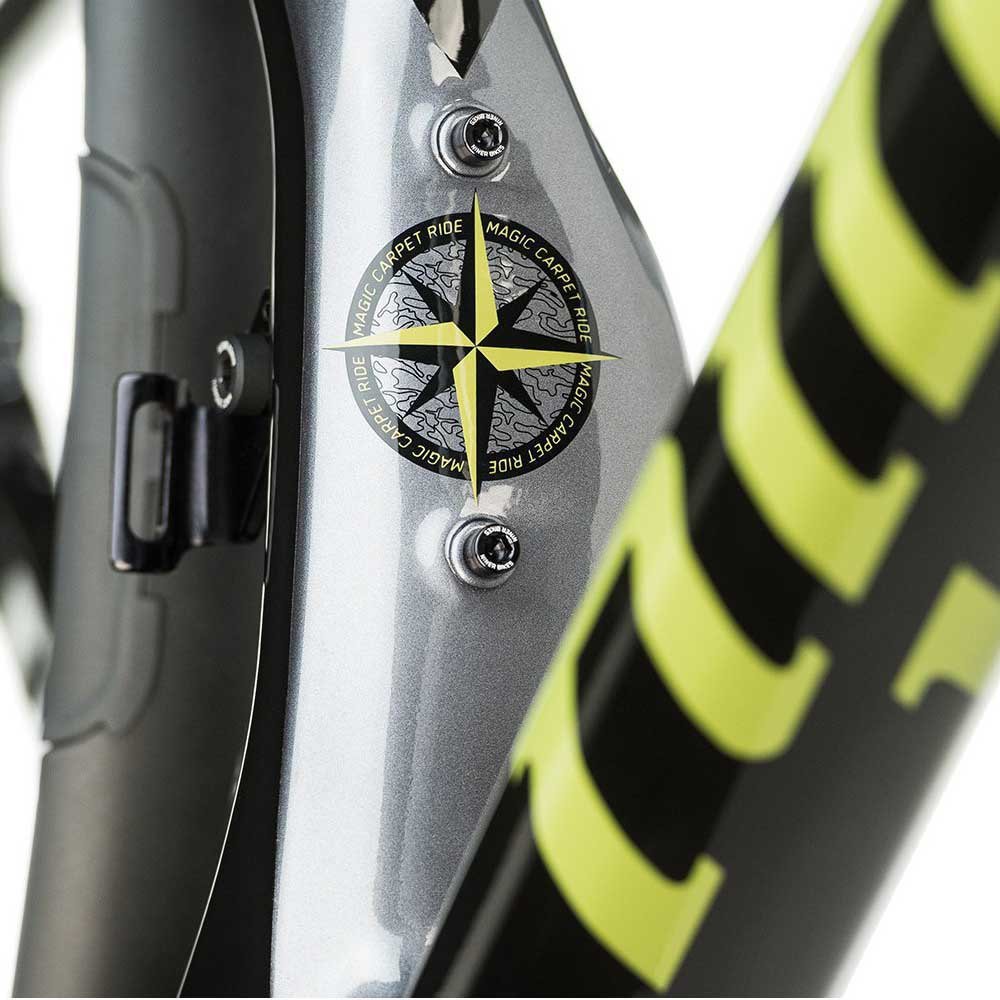 Niner MCR 9 RDO Gravel Rahmen inkl. Dämpfer schwarz/grau (Größe 59/L) - RAAAD.de