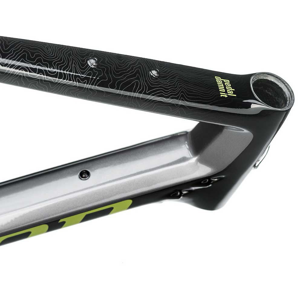 Niner MCR 9 RDO Gravel Rahmen inkl. Dämpfer schwarz/grau (Größe 59/L) - RAAAD.de