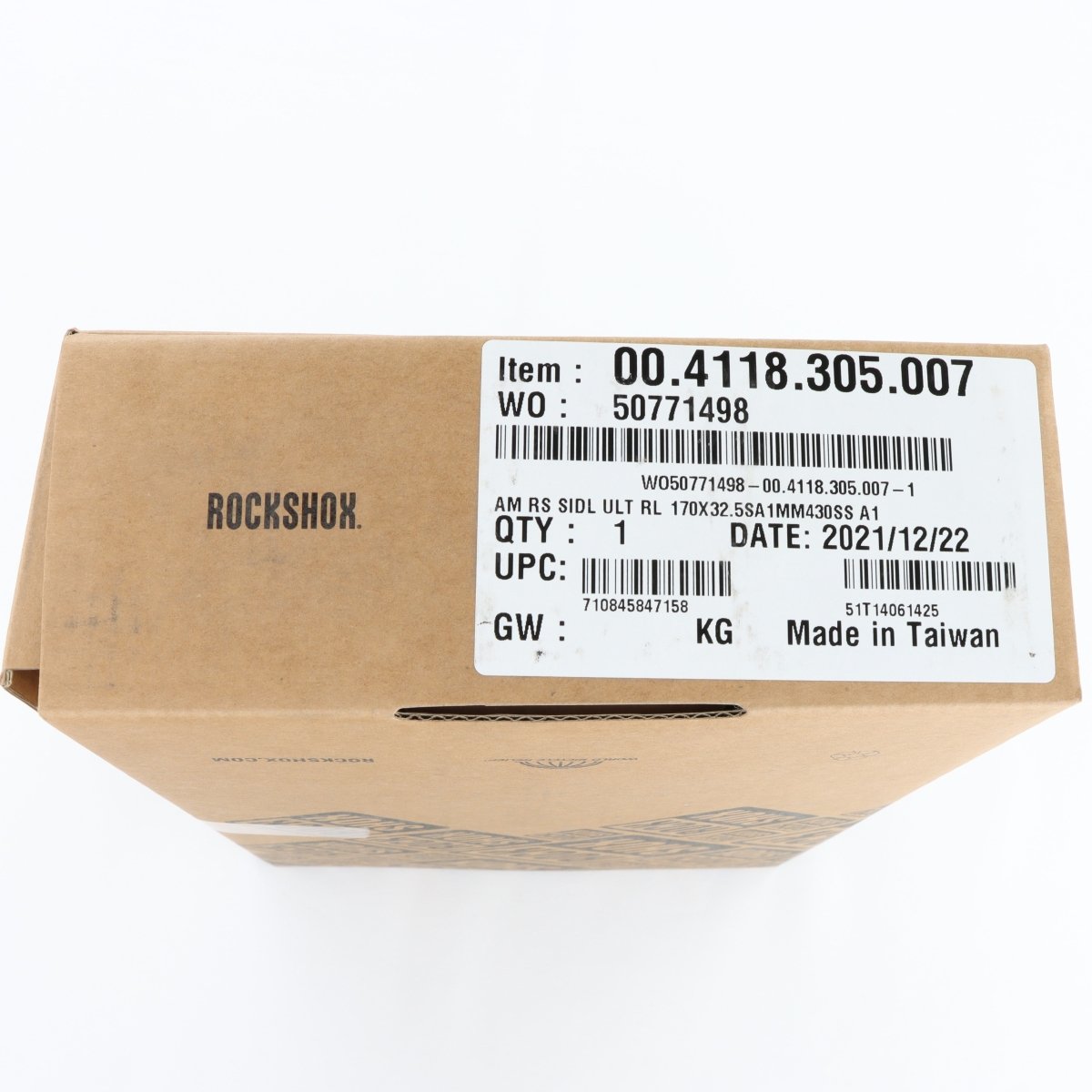 RockShox Dämpfer 170x32,5 mm SIDLuxe Ultimate RL - RAAAD.de