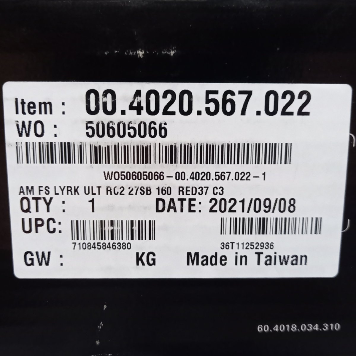 RockShox Lyrik Ultimate RC2 160 mm 27,5 Zoll Federgabel Boost rot - RAAAD.de