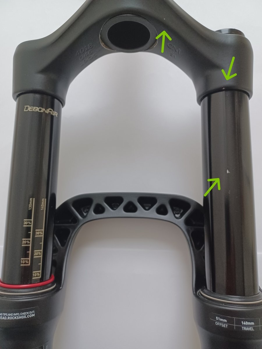 RockShox Yari RC 140 mm 29+ Zoll Federgabel Boost 51 mm Offset *** B-Ware *** - RAAAD.de