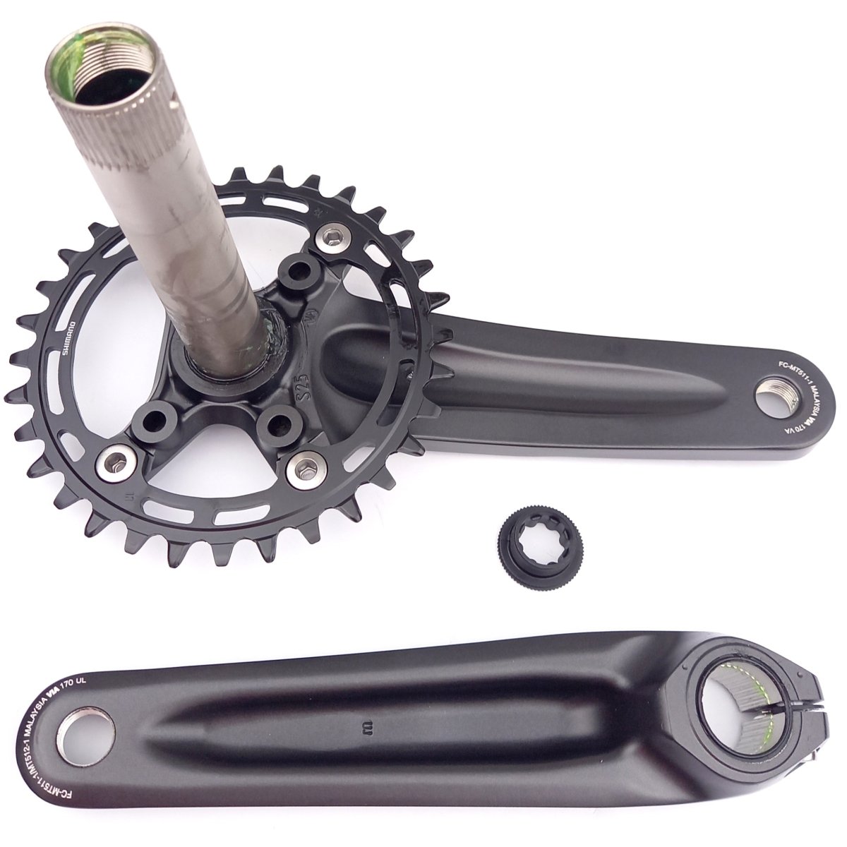 Shimano Deore Kurbel FC-MT511 170 mm 32T (1x12-fach) - RAAAD.de