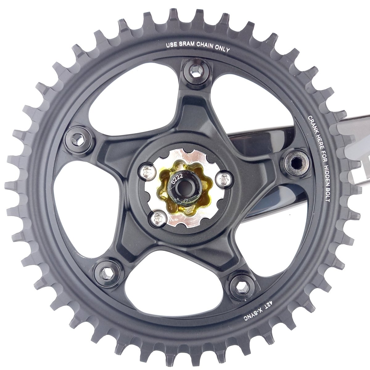 SRAM Force 1 Kurbel BB30 / PF30 Carbon 175 mm 42T (1x11-fach) - RAAAD.de