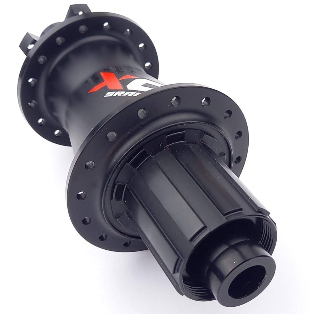 SRAM X0 Hinterradnabe 12x148 mm Boost 6-Loch 32 h Shimano schwarz/rot - RAAAD.de