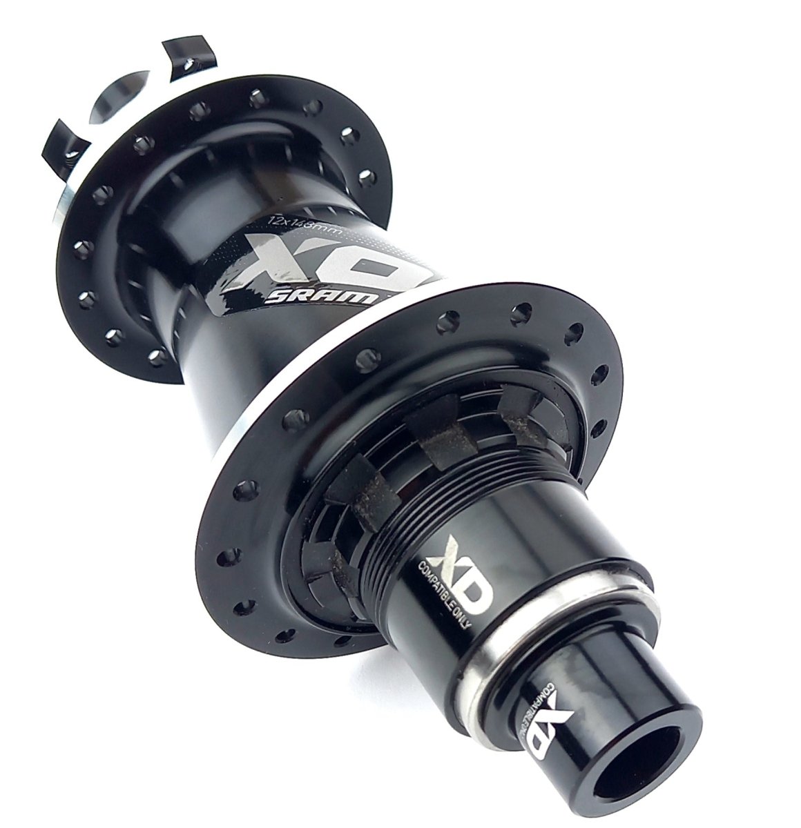 SRAM X0 Hinterradnabe 12x148 mm Boost 6-Loch 32 h SRAM XD schwarz - RAAAD.de