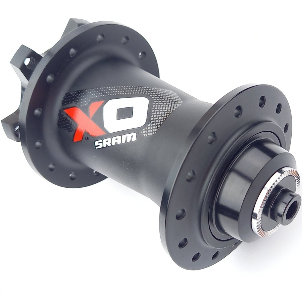 SRAM X0 Vorderradnabe QR / 15x100 / 20x110 mm 6-Loch 28 h schwarz rot - RAAAD.de