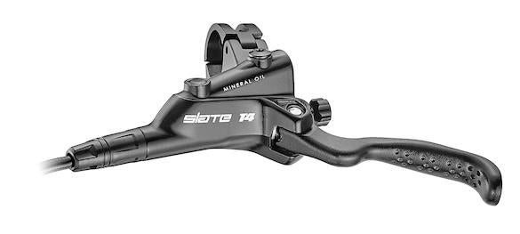 TRP Slate T4 HD-M806 Scheibenbremse vorne | 4-Kolben | schwarz | Postmount | MTB / E-MTB | inkl. Bremsbeläge