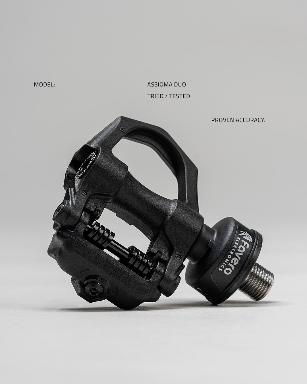 Favero Assioma DUO Powermeter Pedale | beidseitige Leistungsmessung | kompatibel mit Look Keo | Rennrad | Bluetooth & ANT+