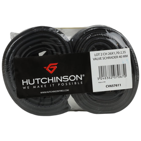 2x Hutchinson Schlauch 26x1,70 - 2,35 Autoventil 40 mm - RAAAD.de