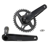 SRAM Rival Kurbel 1x12-fach DUB Wide | 170 mm | Kettenblatt 40 Zähne | Rennrad / Gravel | schwarz