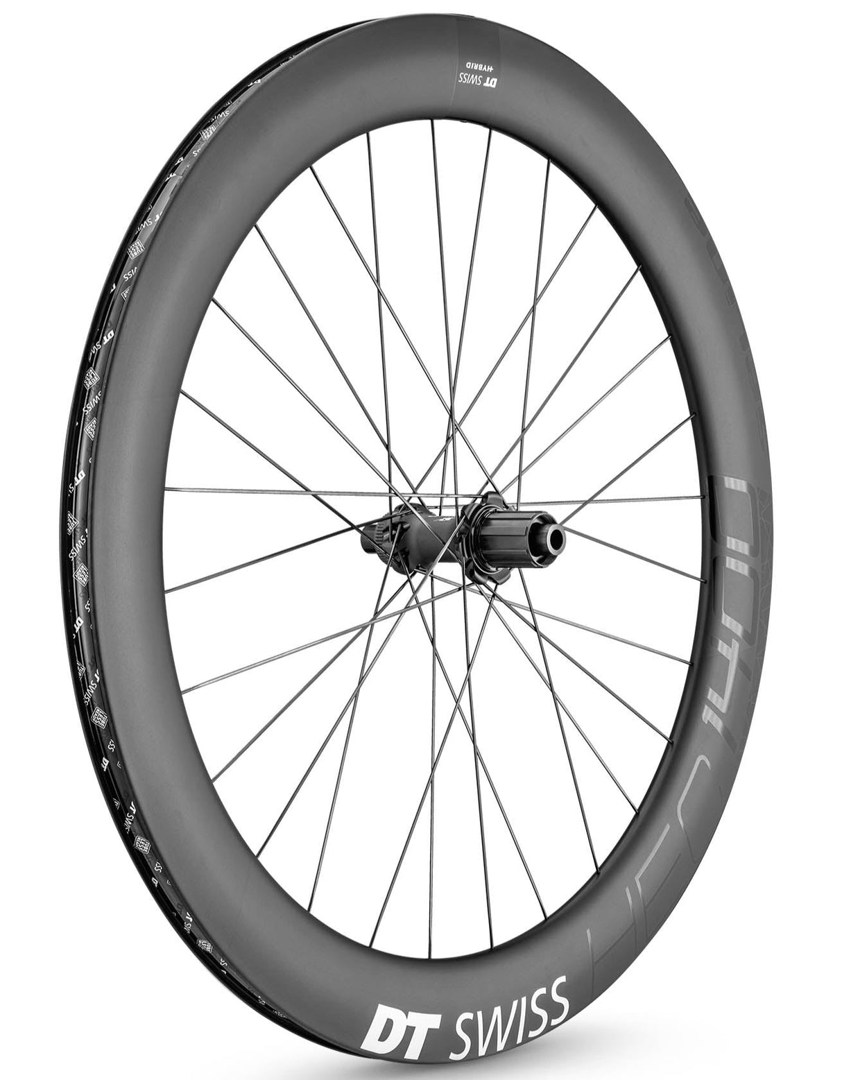 DT Swiss HEC 1400 SPLINE db 62 Hinterrad 28" | Carbon | 12x142 mm Steckachse | Centerlock | E-Bike / Road / Gravel