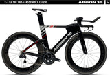 Argon18 Triathlon Rahmenset Carbon E - 119 Tri (Größe M) - RAAAD.de