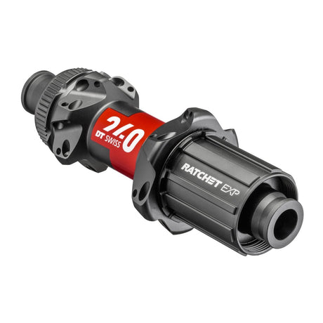 DT Swiss 240 EXP Hinterradnabe Straightpull | 12x142 mm | Center Lock | Shimano HG - EV Freilauf - RAAAD.de