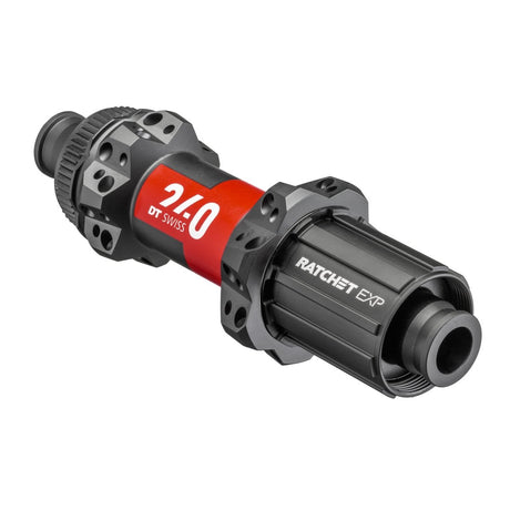DT Swiss 240 EXP Hinterradnabe Straightpull | 12x142 mm | Center Lock | Shimano/SRAM Freilauf | 28 Loch - RAAAD.de