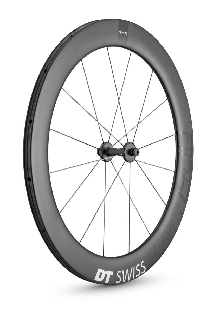 DT Swiss TRC 1400 DICUT 65 T Vorderrad 29" | Tubular | 9x100 mm | Carbon Aero Bahnrad - RAAAD.de