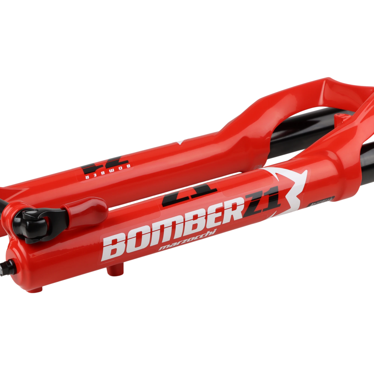 Marzocchi Bomber Z1 Coil 27.5 Zoll 180 mm Federgabel Boost Rot - RAAAD.de