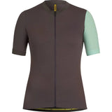 Mavic Essential Jersey Women | kurzarm Fahrradtrikot | Damen | Carbon/Mint | Sommer | leicht & atmungsaktiv - RAAAD.de