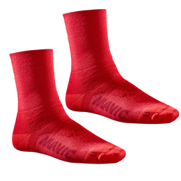 Mavic Essential Thermo Socken | rot | EU 35–38 | Fahrradsocken für den Winter | warm & atmungsaktiv