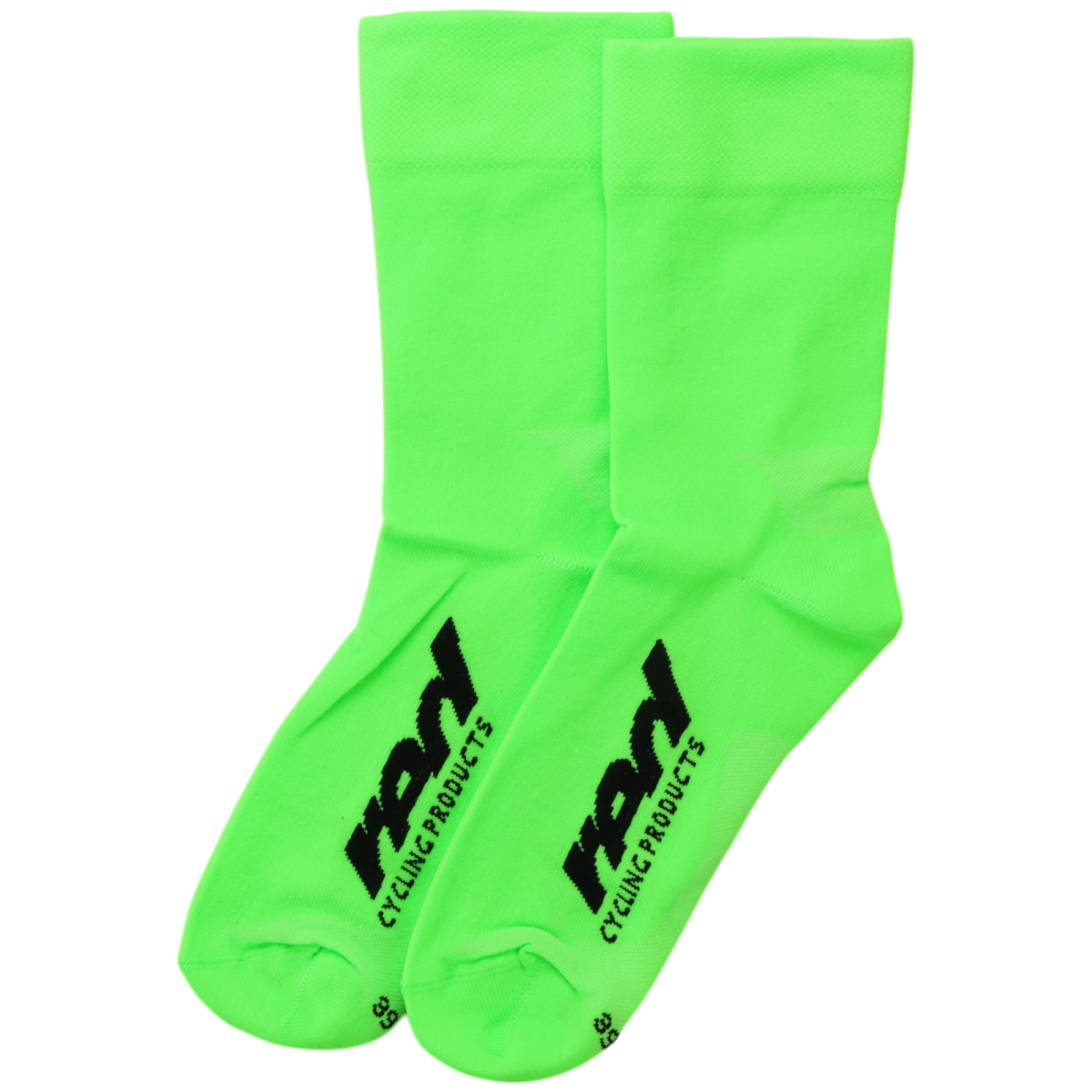 Red Cycling Race Socks high neon green Fahrradsocken (Größe 39 - 42) - RAAAD.de