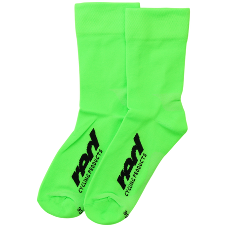 Red Cycling Race Socks high neon green Fahrradsocken (Größe 39 - 42) - RAAAD.de