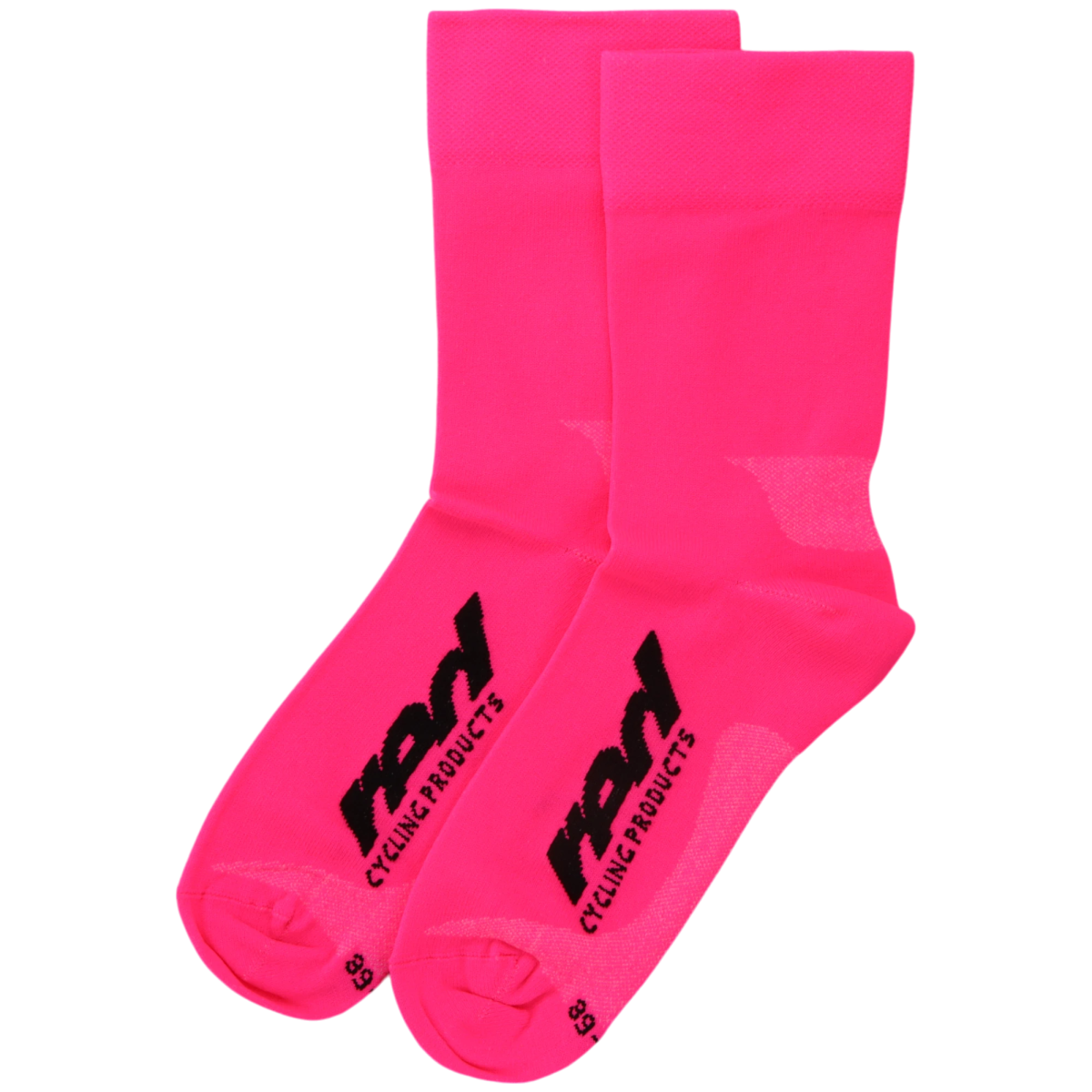 Red Cycling Race Socks high neon pink Fahrradsocken (Größe 39 - 42) - RAAAD.de