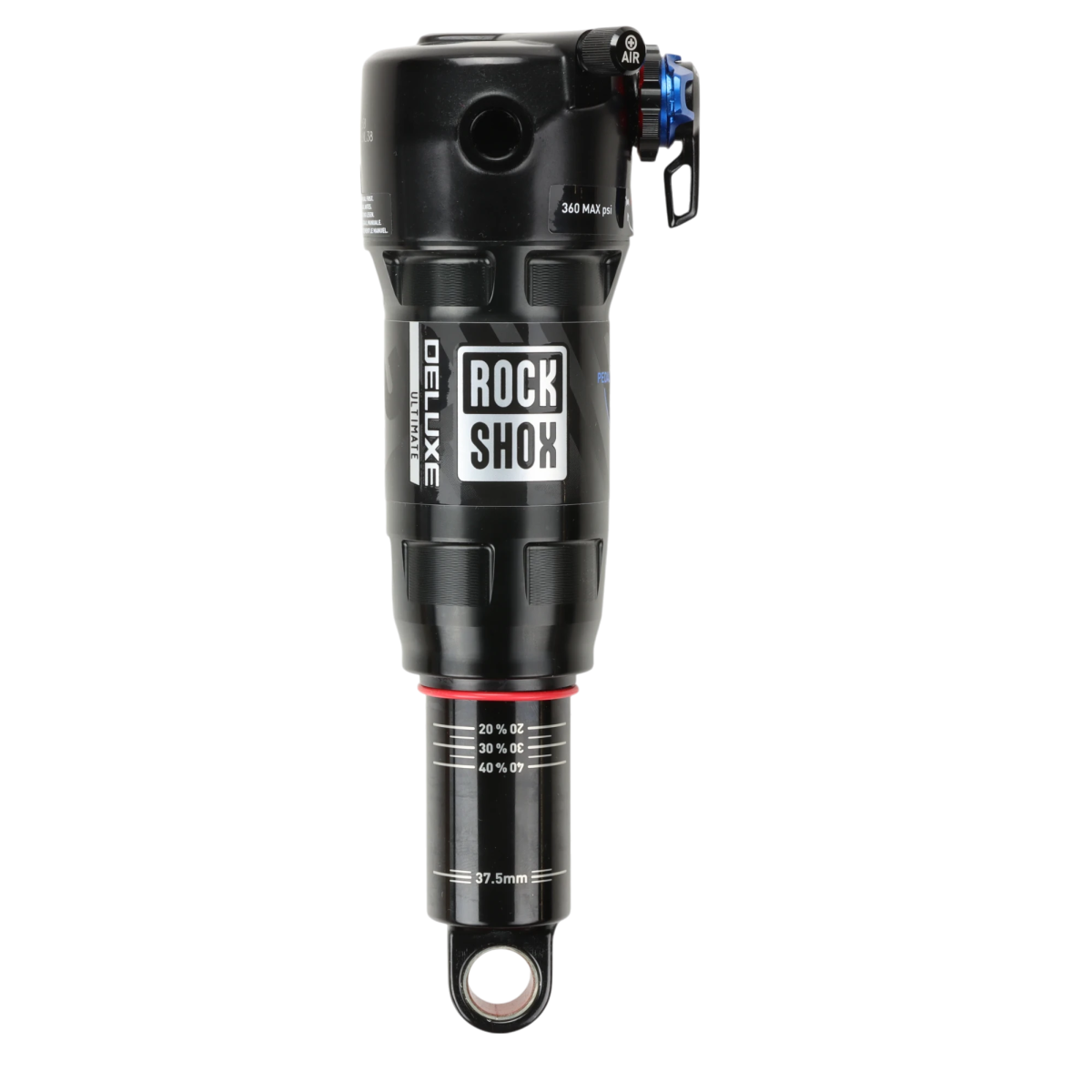 RockShox Dämpfer 165x37.5 mm Deluxe Ultimate RCT Debonair Trunnion - RAAAD.de