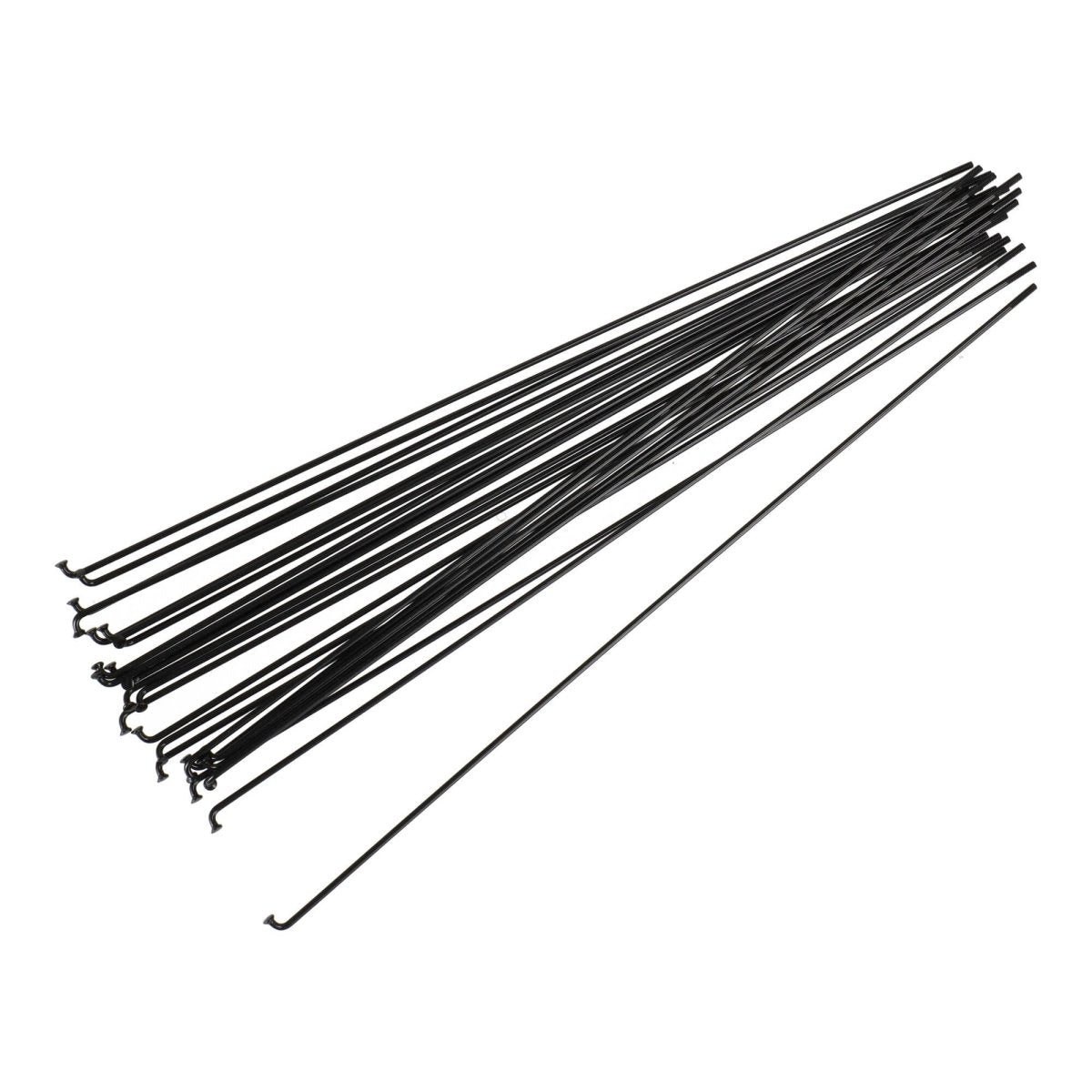 Sapim Speichen 284 mm J - Bend 14G (2.0 mm) | schwarz | 1500 Stück | Edelstahl | für MTB / Rennrad / E - Bike Laufräder - RAAAD.de