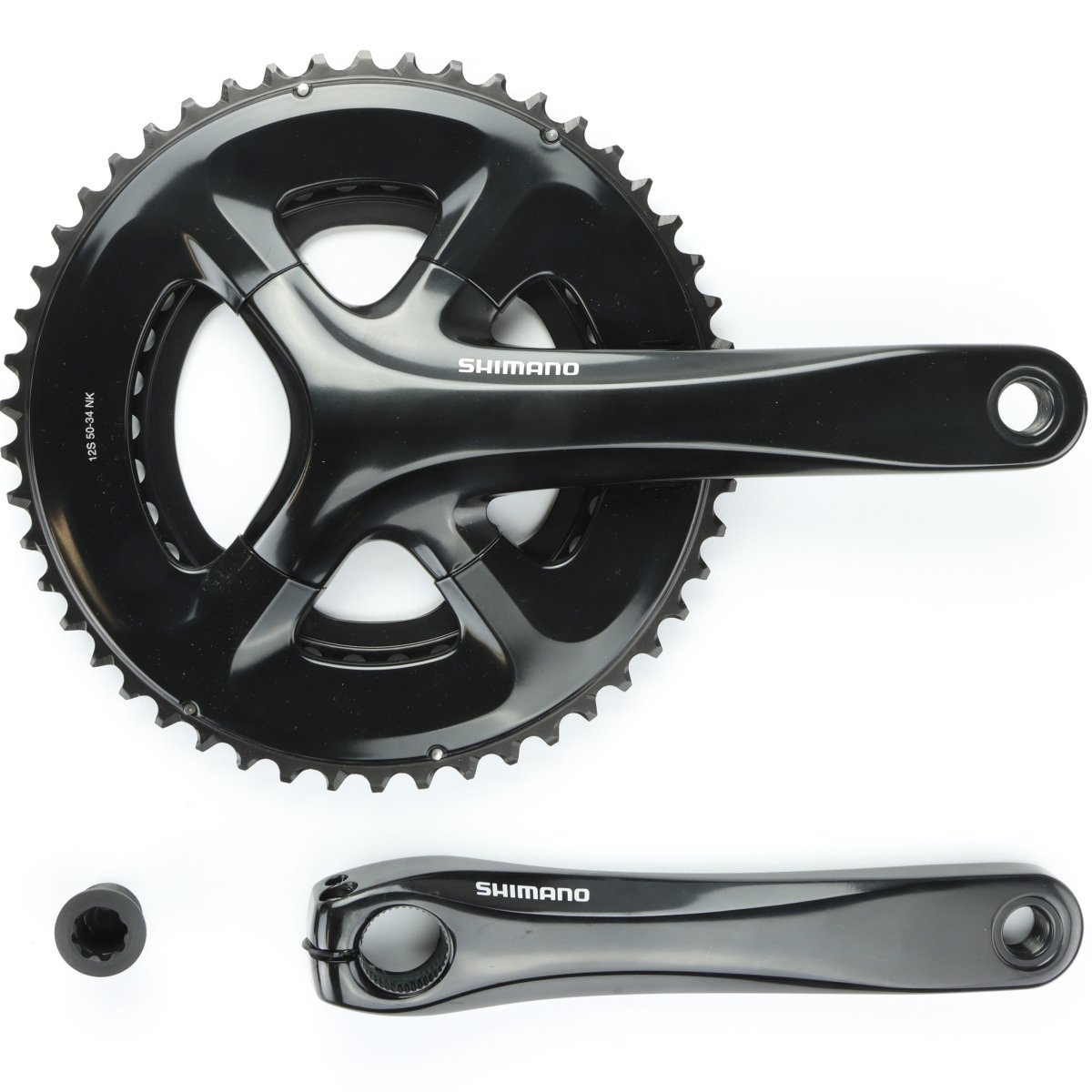 Shimano FC - RS520 Kurbel 172.5 mm Kettenblätter 34/50T (2x12 - fach) - RAAAD.de