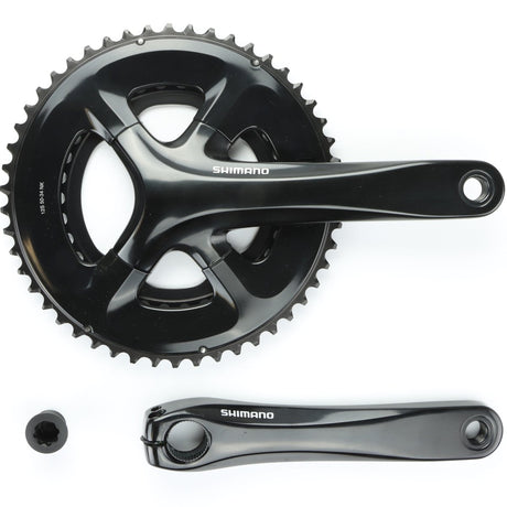 Shimano FC - RS520 Kurbel 175 mm Kettenblätter 34/50T (2x12 - fach) - RAAAD.de