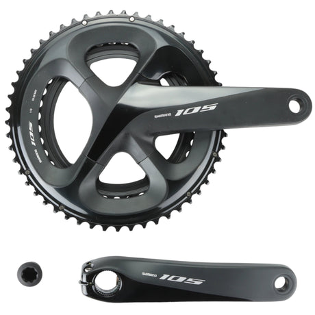 SHIMANO Kurbel 105 FC - R7000 Rennrad 39/53 Zähne 170 mm (2x11 - fach) - RAAAD.de