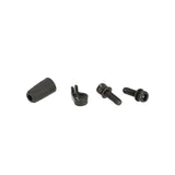 Shimano MT501 / MT520 Scheibenbremse hinten | 4 - Kolben | 1700 mm Leitung | Postmount | schwarz | MTB / E - MTB - RAAAD.de