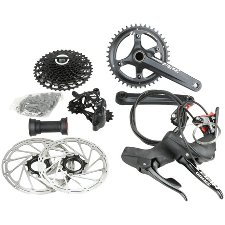 SRAM Apex 1x11 Komplettgruppe Gravel GXP Scheibenbremsen 172.5 mm 42T RAAAD