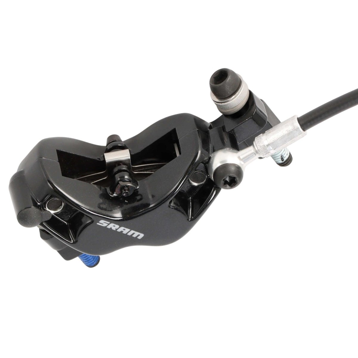 SRAM Guide T Scheibenbremse vorne | 4 - Kolben | 850 mm Leitung | inkl. 20 mm Postmount Adapter | schwarz - RAAAD.de