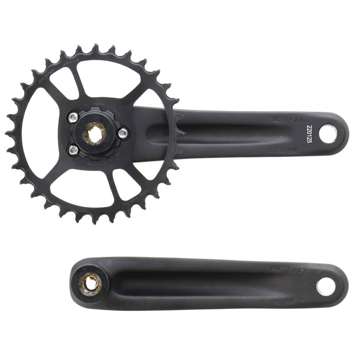 Pédalier SRAM SX Eagle Power Spline 32 Dents - Pour VTT, Compatible Palier Intérieur - 3