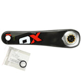 SRAM X0 DH Kurbelarm links GXP 165 mm Carbon schwarz rot - RAAAD.de