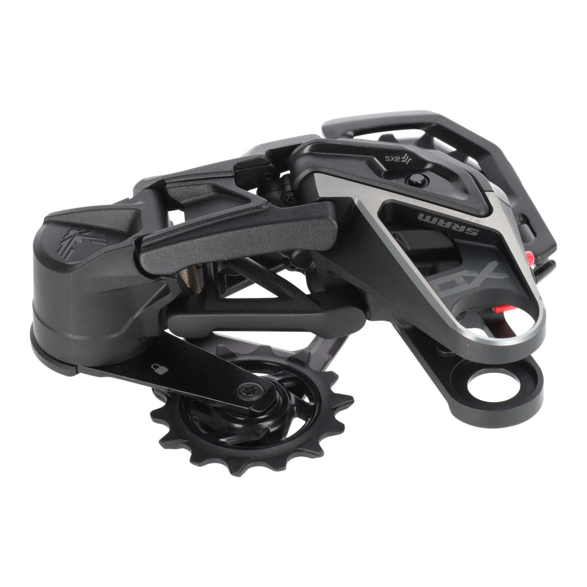 SRAM X0 Eagle Transmission AXS Schaltwerk | 12 - fach | kabellos | T - Type | silbernes Plättchen fehlt - RAAAD.de