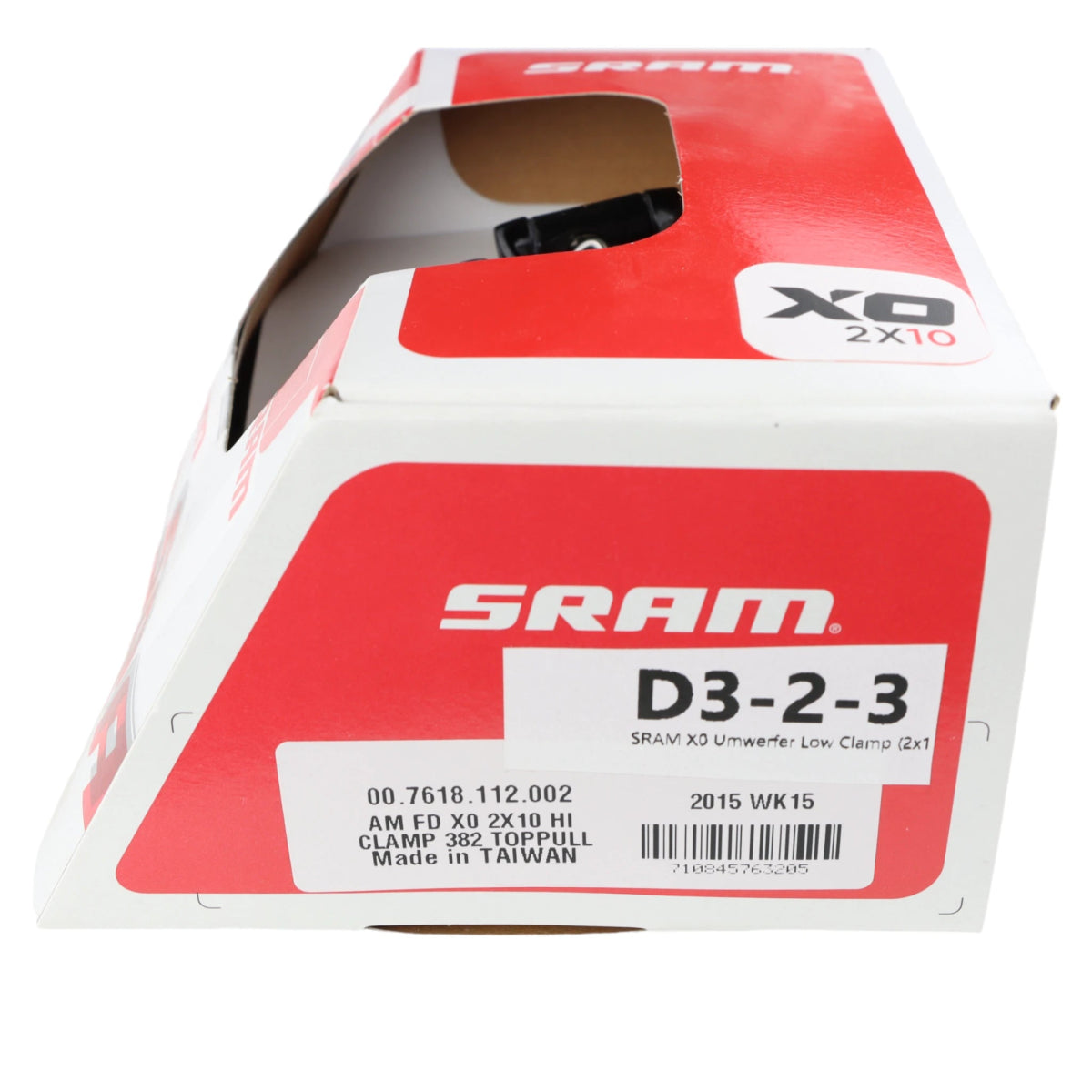 SRAM X0 Umwerfer High Clamp Schelle 38.2 mm Top Pull (2x10-fach) - RAAAD.de