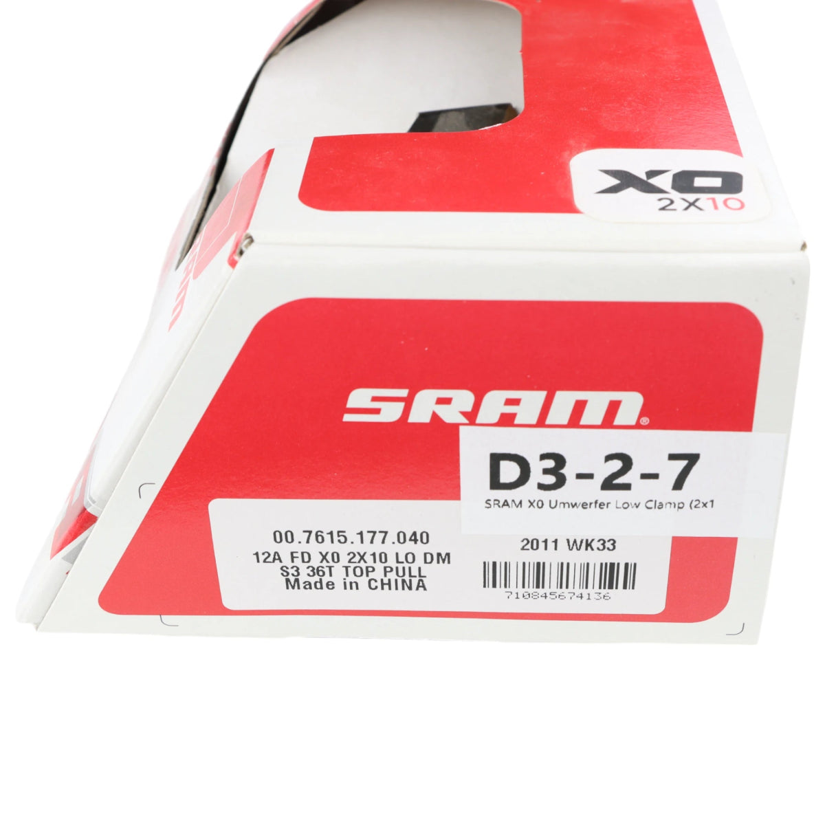 SRAM X0 Umwerfer Low Direct Mount DM Top Pull (2x10-fach) - RAAAD.de
