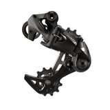 SRAM X01 DH Schaltwerk mittlerer Käfig schwarz silber (7 - fach) - RAAAD.de