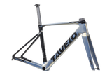 TAVELO Arow Race Carbon Rennrad Rahmenset | Größe 54 cm (XL) | Integriertes Cockpit 420x100 mm | Farbe Polestar Dazzling - RAAAD.de