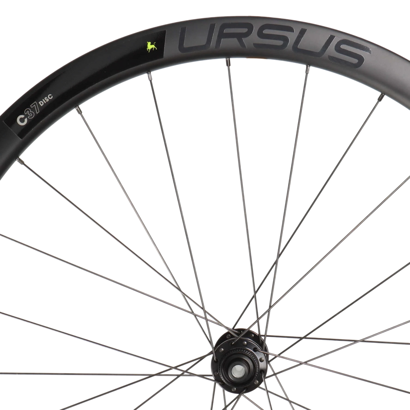 URSUS Laufradsatz C37 Carbon Rennrad Disc Steckachsen 12x100 / 12x142 mm SRAM XDR - RAAAD.de
