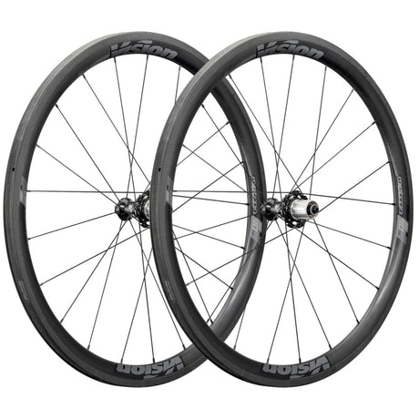 Vision Metron 40 SL Carbon Laufradsatz 28" | Felgenbremsen | Tubular Schlauchreifen | Shimano HG - RAAAD.de