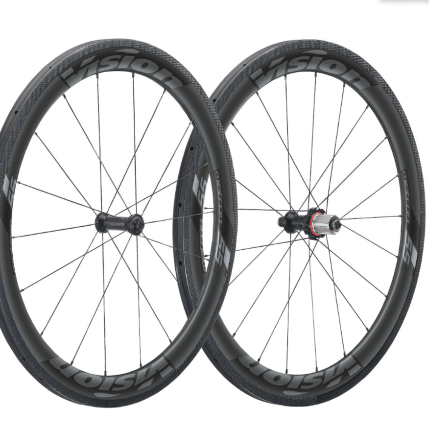 Vision Metron 55 SL Carbon Laufradsatz 28" | Felgenbremsen | Tubular Schlauchreifen | Shimano HG - RAAAD.de