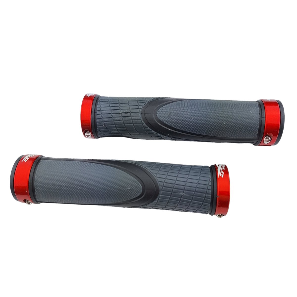 XLC Mountainbike Griffe high grip Lock-on schwarz rot - RAAAD.de