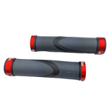 XLC Mountainbike Griffe high grip Lock-on schwarz rot - RAAAD.de