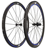 ZZYZX Carbon Laufradsatz Tubular 28" | Felgenbremsen | Schnellspanner | Shimano HG Freilauf | Schwarz Blau - RAAAD.de