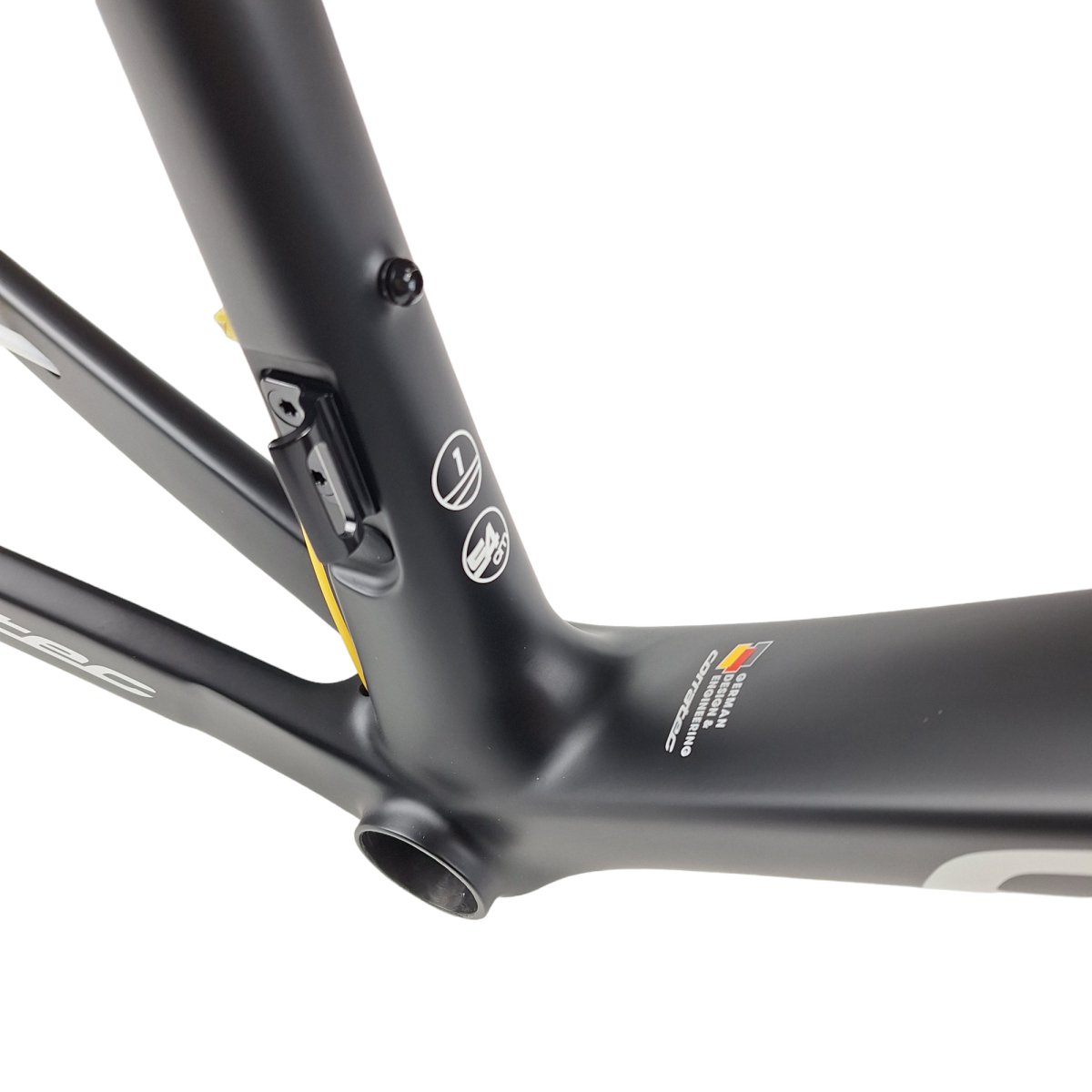 Corratec Rennrad Rahmen Carbon CCT Team PRO Disc schwarz (Größe 54 cm/M) - RAAAD.de